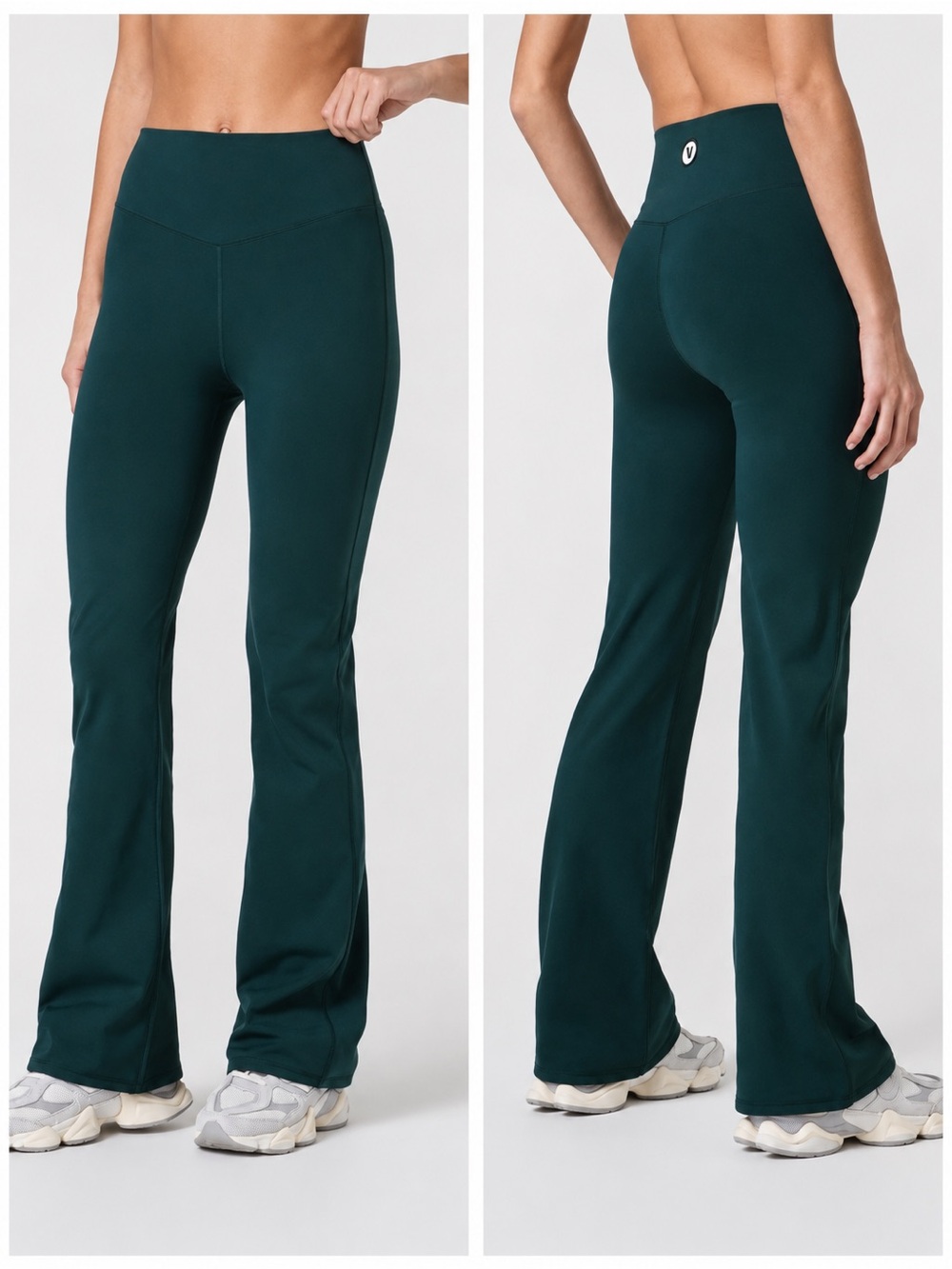 Vuori Chilled Out Bootcut Pants NWT Women’s Small Green High Rise Yoga